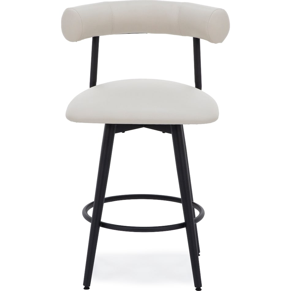 amisco db oyster  inch counter seat height stool   
