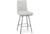amisco dx marshmallow  inch counter seat height stool   