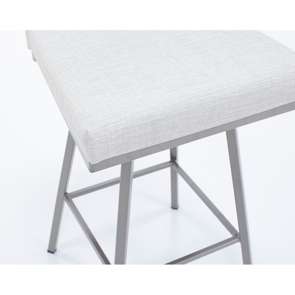 amisco dx marshmallow  inch counter seat height stool   