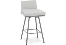 amisco dx marshmallow  inch counter seat height stool   