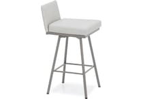 amisco dx marshmallow  inch counter seat height stool   