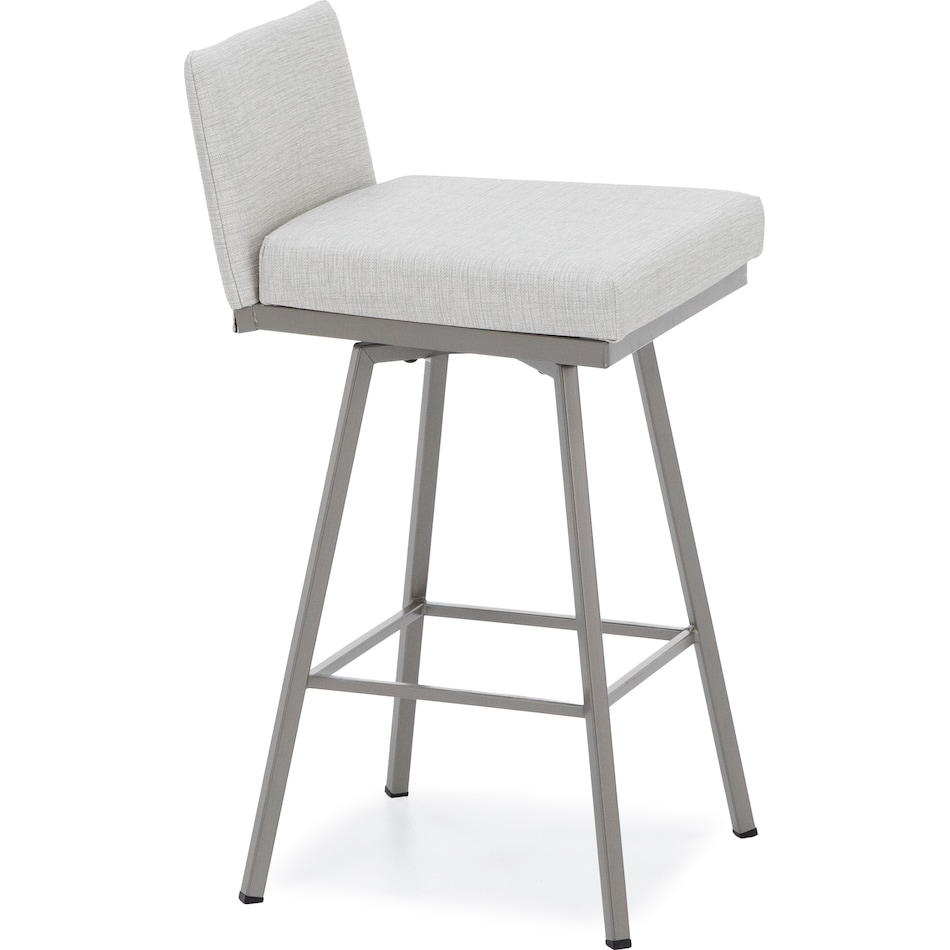amisco dx marshmallow  inch counter seat height stool   