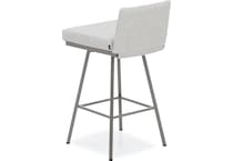 amisco dx marshmallow  inch counter seat height stool   