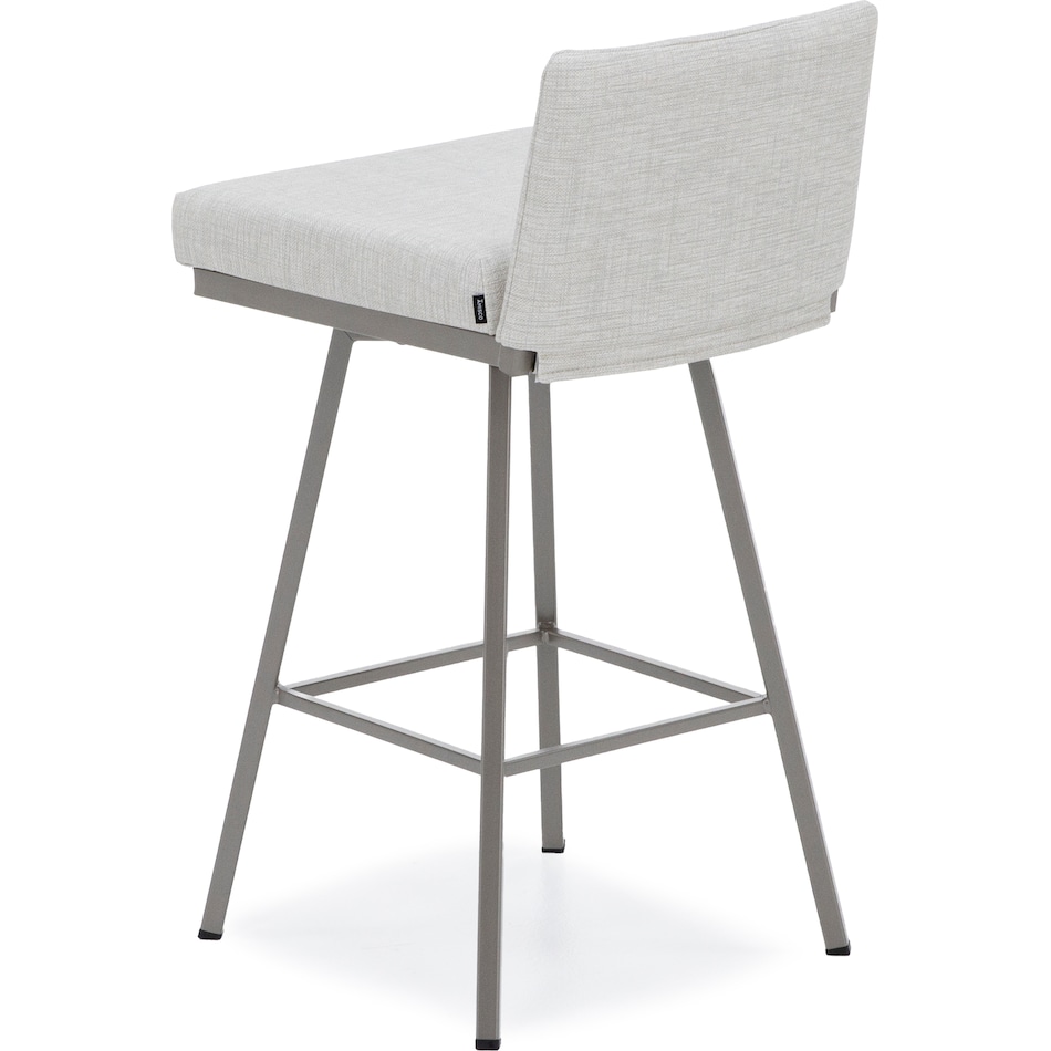 amisco dx marshmallow  inch counter seat height stool   