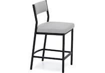 amisco ev limestone  inch counter seat height stool   