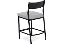 amisco ev limestone  inch counter seat height stool   
