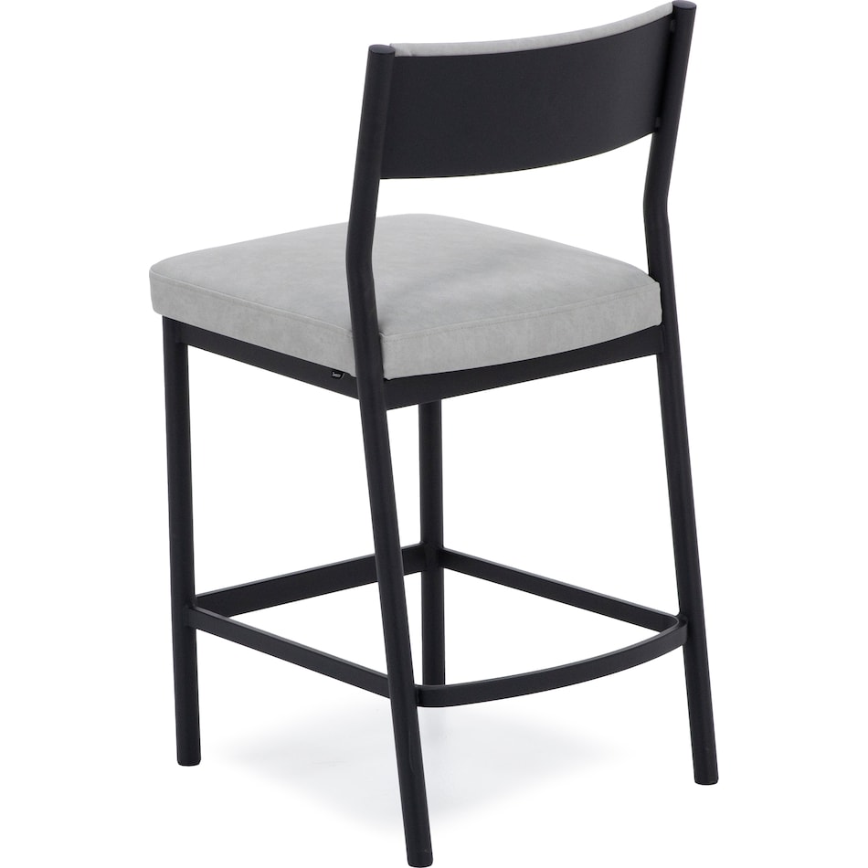 amisco ev limestone  inch counter seat height stool   