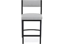 amisco ev limestone  inch counter seat height stool   