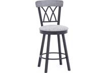amisco frame  oxidado back  mouse   ew atmosphere  inch counter seat height stool   