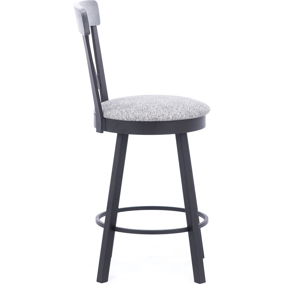 amisco frame  oxidado back  mouse   ew atmosphere  inch counter seat height stool   