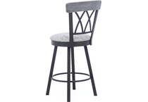 amisco frame  oxidado back  mouse   ew atmosphere  inch counter seat height stool   