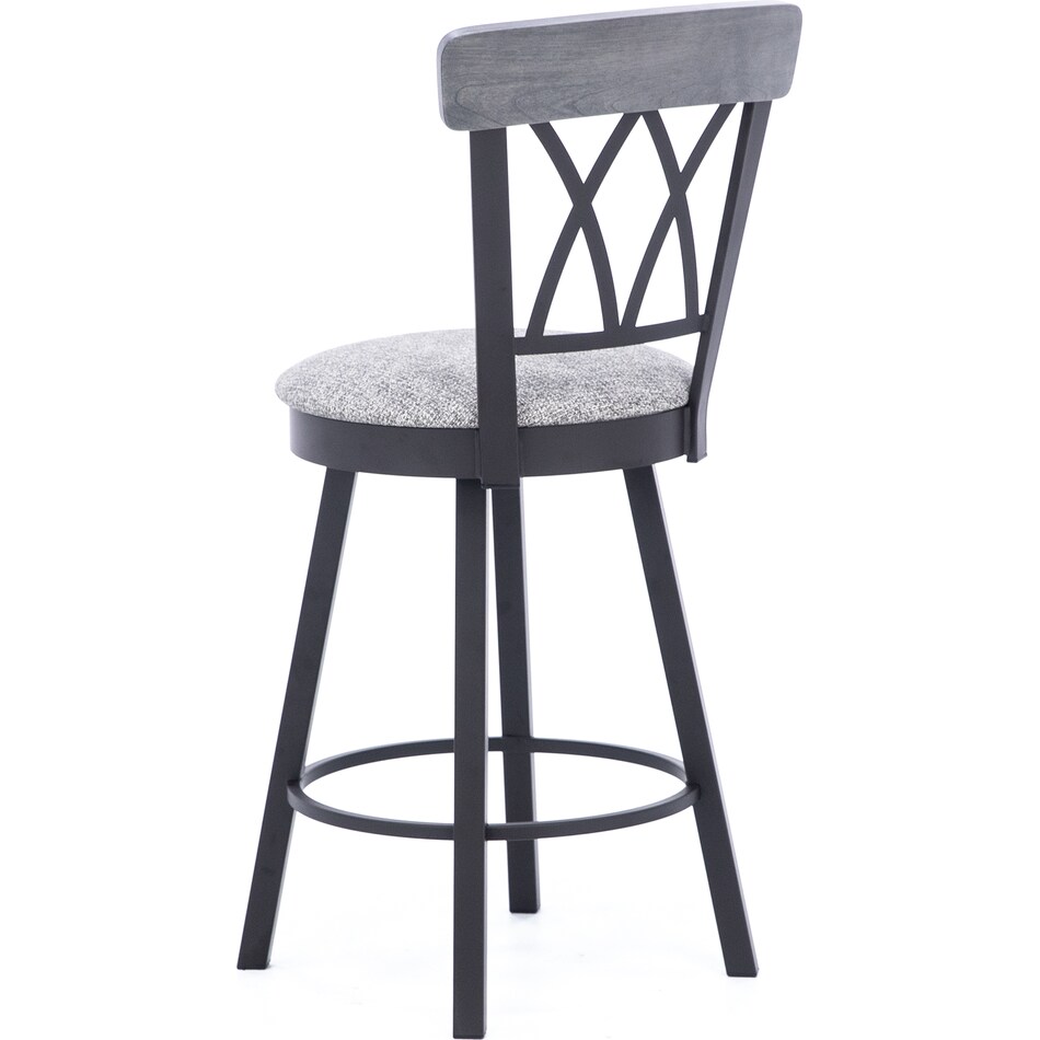 amisco frame  oxidado back  mouse   ew atmosphere  inch counter seat height stool   