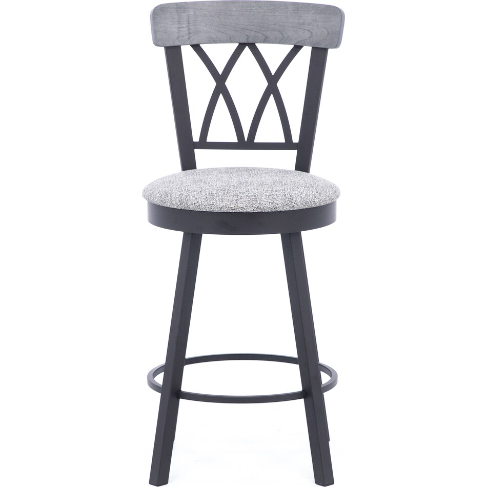 amisco frame  oxidado back  mouse   ew atmosphere  inch counter seat height stool   