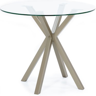 Asterisk 42" Round Counter Table