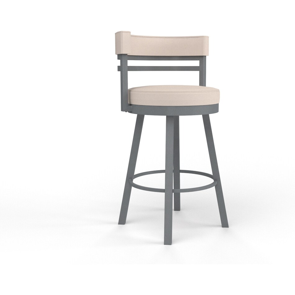 amisco grey inch standard seat height stool   