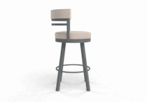 amisco grey inch standard seat height stool  .gif