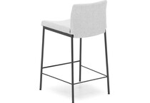 amisco grey  inch counter seat height stool   