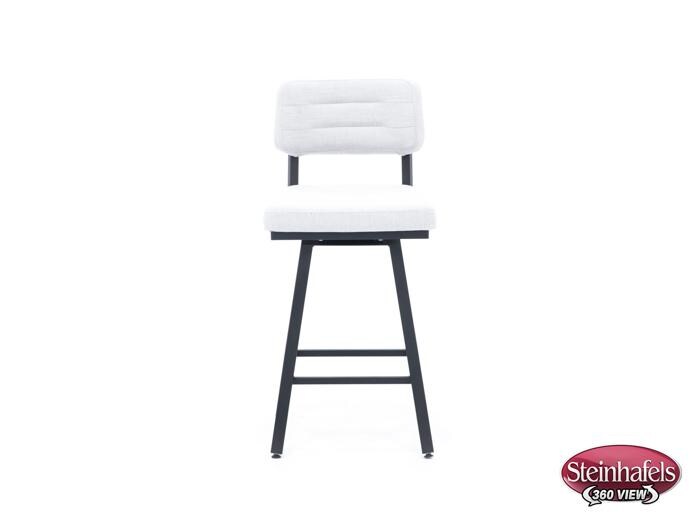 amisco grey bar stool  image   