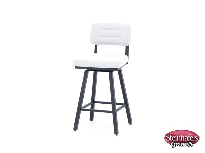 amisco grey bar stool  image   