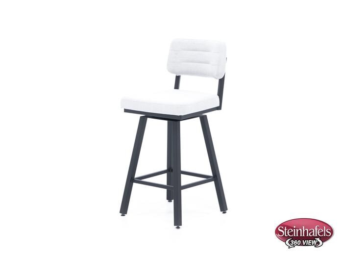 amisco grey bar stool  image   