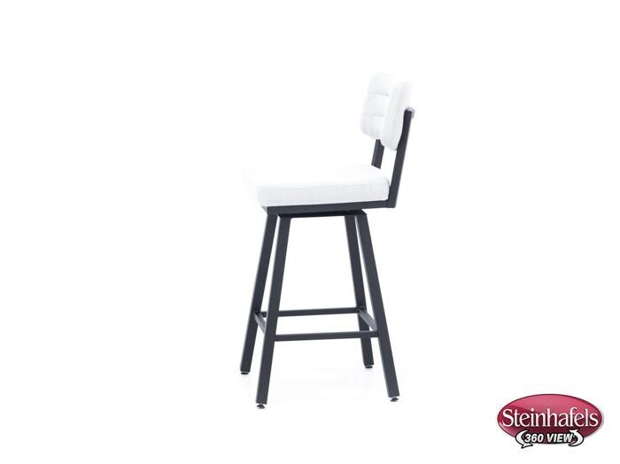 amisco grey bar stool  image   