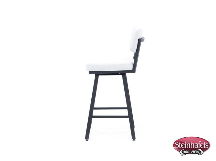 amisco grey bar stool  image   