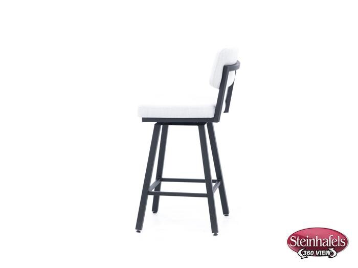 amisco grey bar stool  image   