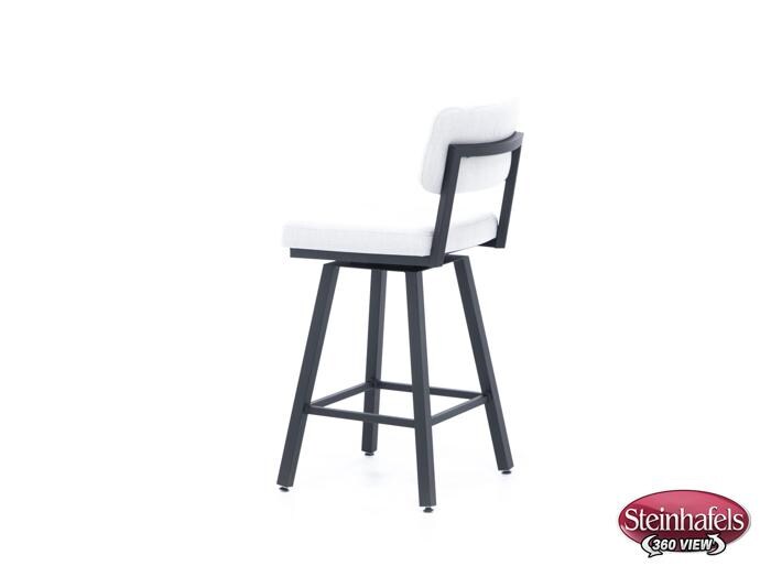 amisco grey bar stool  image   