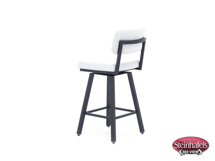 amisco grey bar stool  image   