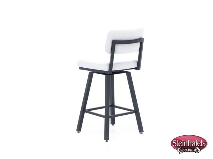 amisco grey bar stool  image   