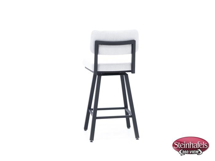 amisco grey bar stool  image   