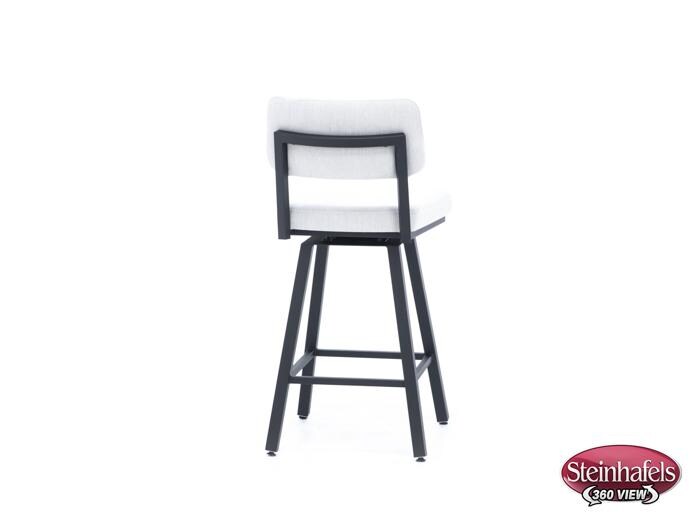 amisco grey bar stool  image   