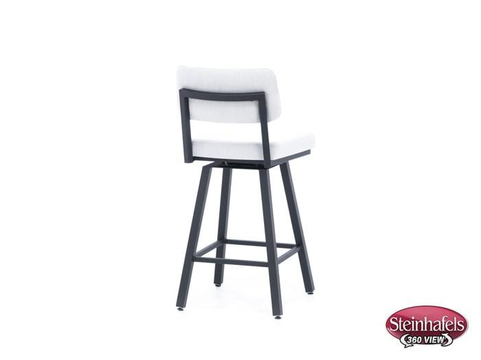 amisco grey bar stool  image   