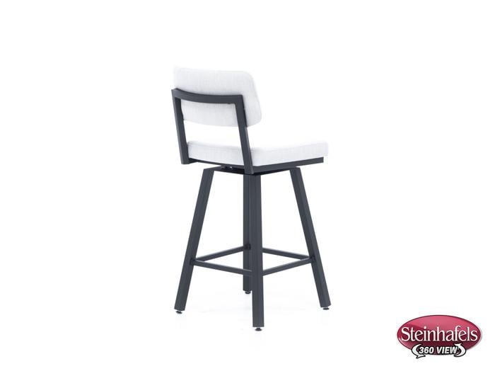 amisco grey bar stool  image   