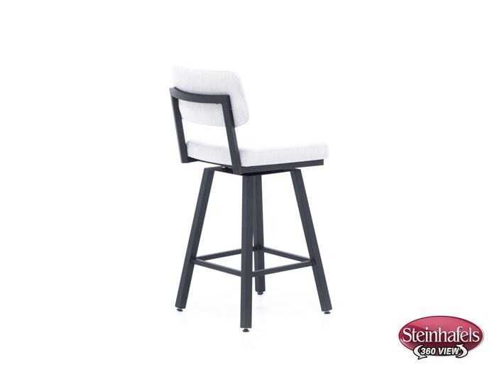 amisco grey bar stool  image   