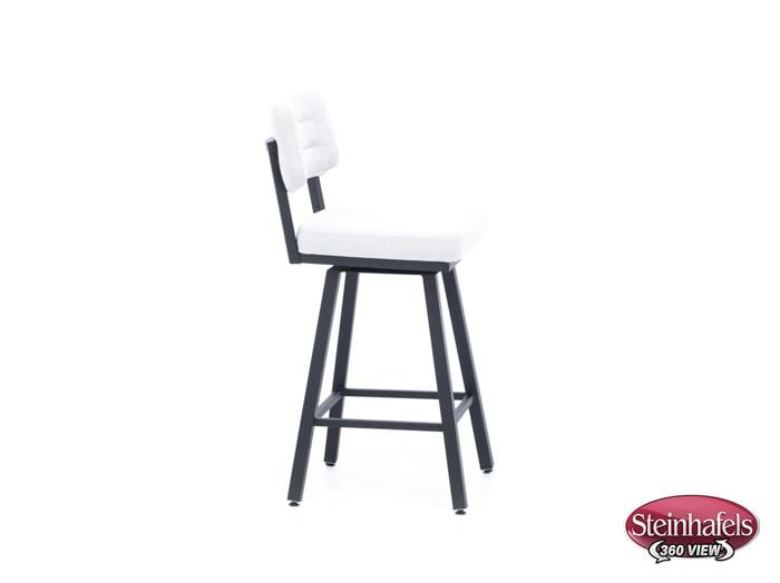 amisco grey bar stool  image   