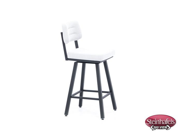 amisco grey bar stool  image   