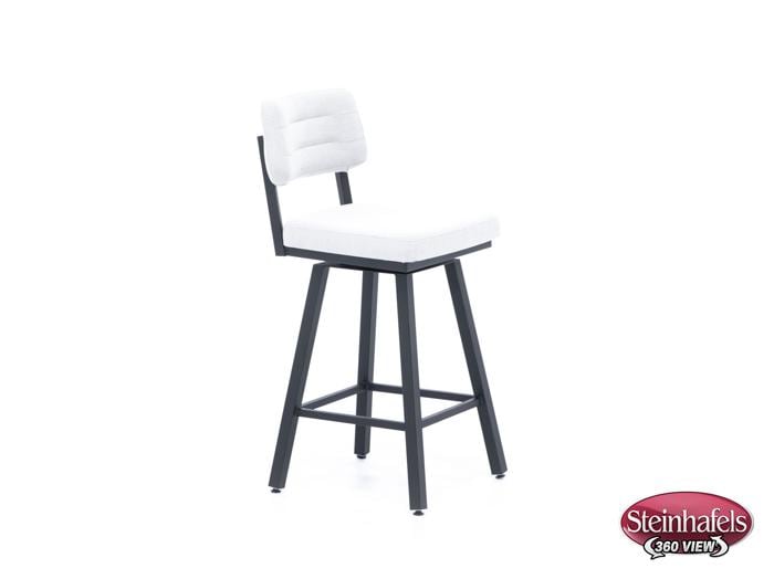 amisco grey bar stool  image   