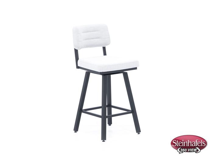 amisco grey bar stool  image   