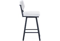 amisco grey bar stool   