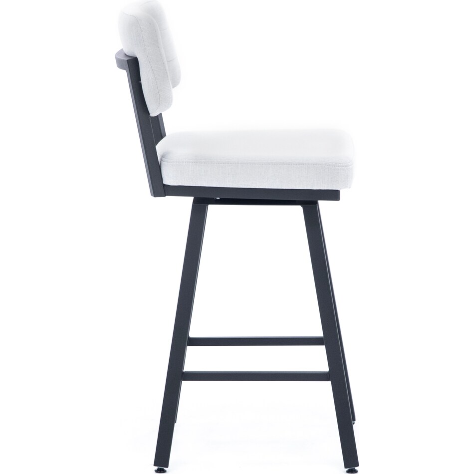 amisco grey bar stool   