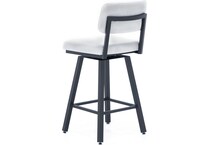 amisco grey bar stool   