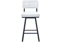 amisco grey bar stool   