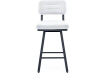 amisco grey bar stool   