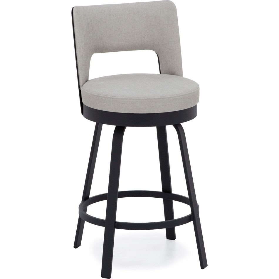 amisco gw gridlock  inch counter seat height stool   