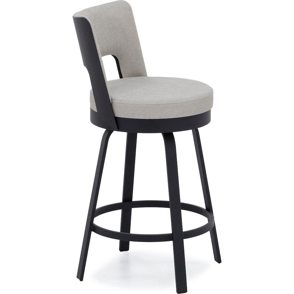 amisco gw gridlock  inch counter seat height stool   