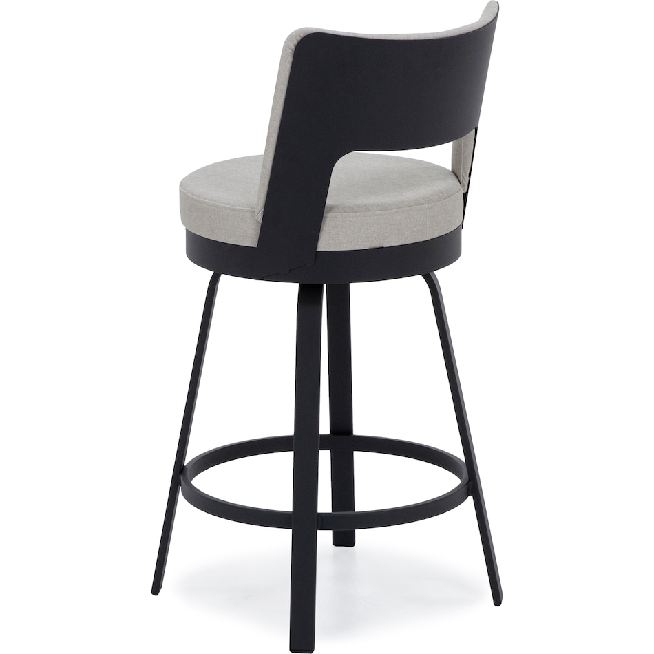 amisco gw gridlock  inch counter seat height stool   