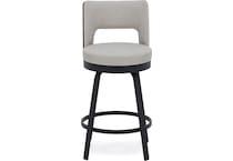 amisco gw gridlock  inch counter seat height stool   