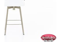 amisco metallic  inch counter seat height stool  image   