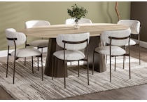 amisco wood grain inch standard height round oval lifestyle image pkg  